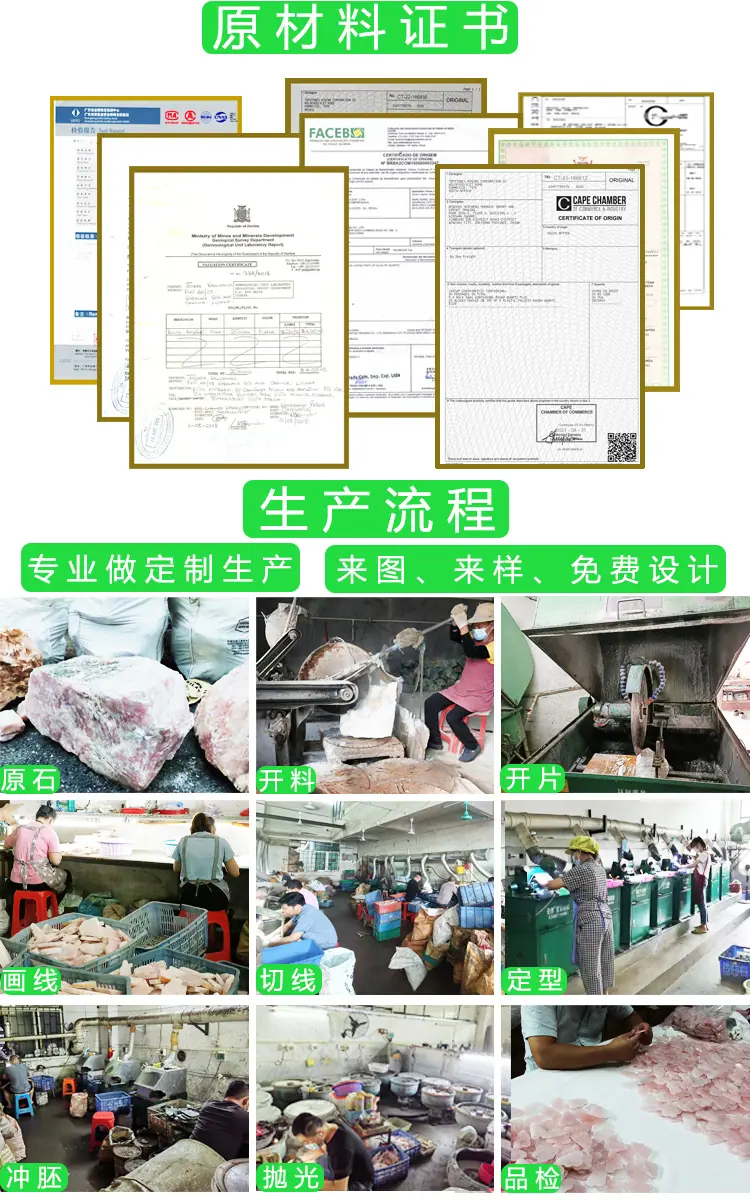 石英石 粉水晶 紫晶白水晶黑曜石东陵玉