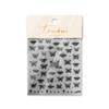 Tomoni pegatinas delgadas y resistentes para arte de uñas calientes japonesas retro 2d pegatinas para uñas mariposa blanco y negro joyería para uñas al por mayor