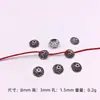 Torus de prata do Xizang 100 pulseira colar pulseira espaçador conta flor joias de liga DIY acessórios atacado