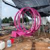 Puerta de acero inoxidable con forma de pétalo para nebulización de agua, para exteriores, parques escénicos, césped, iluminación de verano, equipo de paisajismo