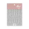 Tomoni Jelly Hielo Estéreo Pegatinas Transparentes para Uñas Estilo Maduro Ligero Popular de Gama Alta Pegatinas para Uñas Joyería de Estrella Sueño Mariposa