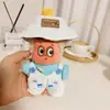 123 Hombre Estrella Muñeco de Peluche Colgante Ropa de Bebé Somos Hombre Estrella Accesorios para Muñecos Chal Mono Lindo