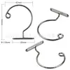 Colgador de acero inoxidable gancho en S rosca de coche M4 gancho de metal de acero inoxidable gancho de colgador negro transfronterizo en stock