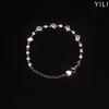 Pulseira Zircônia Super Brilhante, Aço Inoxidável, Luxo Leve, Sensação de Alta Qualidade, Estilo Coreano, Exquisita, Fashion, Versátil, Joia para o Dia a Dia Atacado