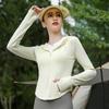 Ropa de Protección Solar Ajustada para Mujer, Verano 2026 Nuevo Estilo Coreano Hilo Original Seda de Hielo Manga Larga con Capucha Transpirable Sensación de Hielo Chaqueta de Protección Solar