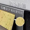 Rodapié de Aleación de Aluminio 4cm6/ 8cm con Adhesivo, Instalación sin Clavos, Azulejo Clip-On para Suelo