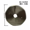 Rápidamente una Máquina Micro Cortadora de Cuchillo Redondo Acero Aleado 65 70 90 100 125 Cizalla Eléctrica Cuchilla Octogonal