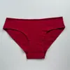 Roupa Íntima Feminina Sem Costura Transfronteiriça, Roupa Íntima Elástica de Fio Fino para Meninas, Roupa Íntima Feminina de Algodão Puro com 40 Fios, Cintura Baixa