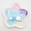 Pó de Veludo para Brinquedo Silicone Squishy, Kit de Materiais DIY para Artesanato em Pó de Pelúcia Realista, Pacote de Acessórios com Molde de Patinha de Gato