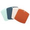Tapete de isolamento térmico de silicone Cozinha comercial doméstica Anti-escaldamento Antiderrapante Panela Coaster Chinês e ocidental Food Cup Bowl Mat Resistente a altas temperaturas
