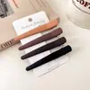 Presilha Bico de Pato Invisível para Styling de Franja Fofa de Coroa Alta Grampo de Cabelo Sem Marcas Grampo de Posicionamento na Raiz do Cabelo Styling de Maquiagem