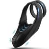 Anillo de Sperm Recargable con Bloqueo para Hombres de Amazon, Anillo Vibrador, Funda Triple para Pene Eléctrica con Control Remoto de Silicona, Doble Anillo para el Placer
