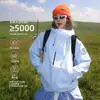 Jaqueta de montanhismo à prova d'água e corta-vento para homens, três em um, duas peças, jaqueta estilo novo de outono e inverno para mulheres