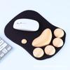 Mouse Pad de Silicone Patinha de Gato Escritório Criativo Apoio de Pulso Tridimensional 3D Espessado Uso Doméstico para Homens e Mulheres