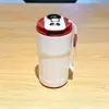 Caneca de Café Inteligente, Caneca Térmica de Aço Inoxidável 316, Aparência Sofisticada, Copo de Água Portátil para Carro com Alça de Transporte, Copo de Água para Viagem de Estudante