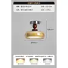 [Transfronteiriço] Hall de Entrada de Luxo Quarto Balcão de Bar Ambiente Minimalista Italiano Luminária Pendente Luminária de Cabeceira Lustre de Vidro de Luxo
