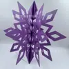Copos de Nieve Estéreo Navideños Colgantes Decorativos Navideños Colgantes para Árbol de Navidad Decoración de Ambiente Diseño de Fondo para Eventos