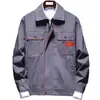 Conjunto de Chaqueta y Pantalones de Trabajo para Hombre, Sitio de Soldadura, Reparación de Automóviles, Construcción, Ropa de Trabajo de Fábrica Resistente al Desgaste, Ropa de Protección Laboral