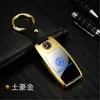 Personalidad creativa encendedor llavero de coche lujo simulación de coche encendedor electrónico llavero encendedor de cigarrillos regalo venta al por mayor
