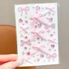 Pegatinas de Maquillaje para Año Nuevo, Lindas Espino Cerval Confitado y Fuegos Artificiales Pegatinas Faciales 3D, Pegatinas para Cejas de Año Nuevo Chino, Pegatinas Impermeables