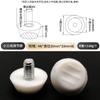 6mm/8mm três linhas antiderrapantes espessos pés ajustáveis almofadas para mesa e cadeira parafusos de ajuste de pé almofadas de pé almofadas de pé para móveis
