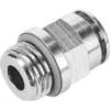 Conector Neumático Roscado Rápido Personalizado FESTO NPQH-D-S10-Q4-P10 Conector de Panel de Montaje de Empuje