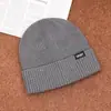 Gorros de Lana para Otoño e Invierno, Gorros de Punto Transpirables de Terciopelo, Gorros Deportivos de Moda para Parejas, Gorros de Moda para Caminar para Personas Mayores