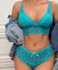 Conjunto de sutiã estilo francês para mulheres com pouco busto, push-up, sexy e atraente, sem aro, de renda, plus size, lingerie anti-queda, comércio exterior