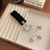 Estilo Étnico Nuevo Chino Borla Campana Terciopelo Pasador Sentido Avanzado Pasador de Año Nuevo Pinza Lateral Pinza para Flequillo Pasador Pasador