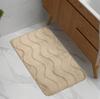 Alfombra de Piso Absorbente para Baño Alfombra de Cocina Alfombra de Puerta Baño Antideslizante Alfombra para Pies Esponja con Memoria Alfombra de Puerta Alfombra para Dormitorio