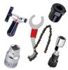 Herramienta de reparación de bicicletas, extracción del eje central, extracción del volante, extracción de la cadena, extracción de la manivela, herramienta multifunción