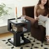 Mesa auxiliar nórdica maifan para sofá, diseño geométrico creativo personalizado, hierro, mesa de té pequeña 520, mesa de té pequeña moderna y sencilla