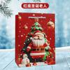 Comercio Exterior Amazon Bolsas de Regalo Navideñas Bolsas de Regalo de Retorno Bolsas Tote Creativas Bolsas de Cartulina Blanca Espesa con Asa Bolsas de Plástico Selladas para Niños