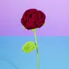 Ramo de Lana Tejido a Crochet Terminado Regalo Día de la Madre Día de San Valentín Ramo Tejido a Mano Rosas Artificiales para el Hogar