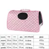 Mochila transparente para transporte de gatos, dobrável e ideal para uso externo. Perfeita para levar na mão ou como bolsa transversal colorida e respirável para gatos de até 6,5 kg.
