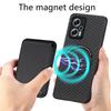 Adecuado para Pegatina Trasera Redmi Note15 Soporte Magnético para Tarjetas Magsafe Funda para Teléfono Móvil 15C Funda Protectora de Cuero Xiaomi 15Tpro