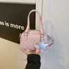 Bolso de mujer transfronterizo 2026 nuevo modelo estampado de lunares bolso de mano bolsa cilíndrica tipo almohada estilo niche estrellado femenino bolso cruzado
