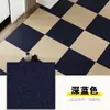 Carpete Estilo Japonês Escritório Autoadesivo Sem Cola Tapetes Quadrados para Chão Quarto Cobertura Total Sala de Estar Tapetes para Chão de Grande Área