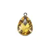 Acessórios para joias DIY pingente joias de vidro strass multi-especificação gota d'água gema de vidro pendente único suporte de garra de cobre Diamante