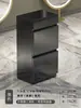 Gabinete de Herramientas para Barbería, Carrito de Herramientas para Salón de Peluquería, Gabinete, Carrito para Cortar el Cabello, Gabinete de Trabajo de Acero Inoxidable para Salón de Peluquería, Mostrador de Almacenamiento