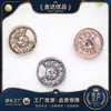 Botones de Camisa con Muesca, Botones de Metal, Botones para Camisa, Botones de Punto para Suéter, Accesorios de Ropa Jinda