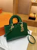 Bolsos Nuevo Bolso de Mano Retro con Patrón de Cocodrilo Bolso de Hombro Cruzado Versátil de Nicho Moda Europea y Americana Bolso Princesa Diana para Mujer