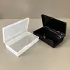Caja de embalaje rectangular de plástico caja de almacenamiento de componentes para piezas de joyería caja organizadora de cosméticos caja de muestras