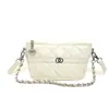 High-End Niche Women's Bag 2026 New Vintage Embroidered Crossbody Bag Versatile Chain Shoulder Underarm Bag Light Luxury