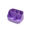 Caja de Almacenamiento con Compartimentos, Organizador de Escritorio Multifuncional de Gran Capacidad, Cesta de Almacenamiento para Papelería de Oficina, Caja de Almacenamiento para Cosméticos