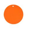 76g tapete redondo de silicona con diseño de olas para mesa de comedor en casa, tapete para platos y tazones, tapete para tazón de silicona, posavasos para olla de arena en stock