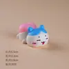Novos Artesanatos de Resina Figurinhas Fofas da Moda Decorações para Carro Escritório Mesa Silicone Formato de Bumbum Chiikawa
