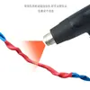 Tubos termorretráctiles de color 2 para venta al por mayor de fábrica:Tubo de pared simple con carcasa de PVC, funda aislante impermeable y retardante de llama, al por mayor