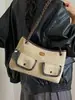 Yuezhi 2026 bolso de hombro versátil de principios de otoño, bolso cruzado, bolso de axila, bolso acolchado de moda de gran capacidad para el trabajo