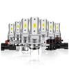 Nueva luz antiniebla X3 80W H8 H7 H11 H4 9005 9006 luz antiniebla LED para coche luz de motocicleta